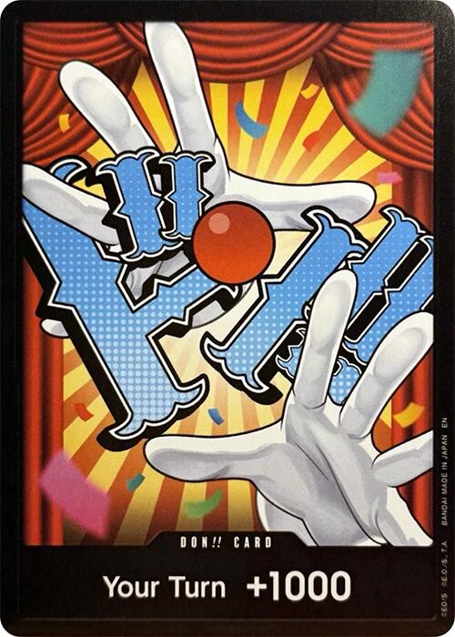 DON!! Card (Buggy) Premium Booster -The Best- Vol. 2
