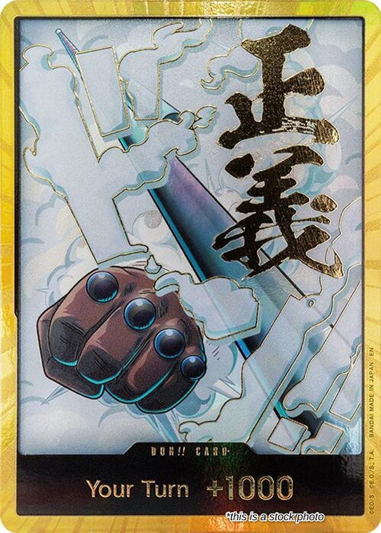 DON!! Card (Smoker) (Gold)