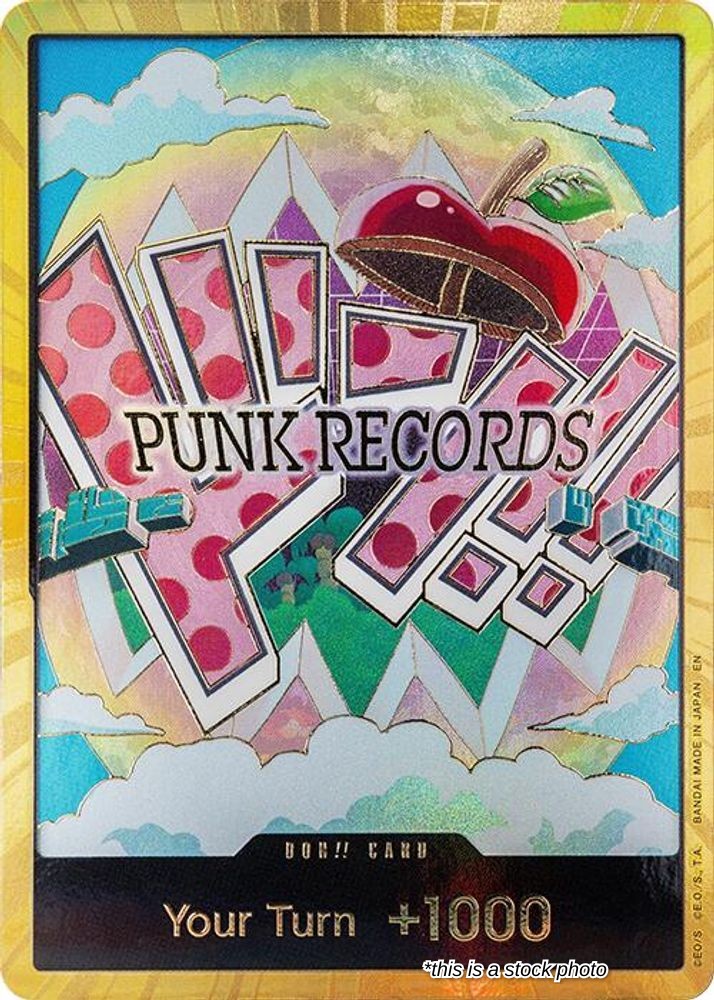 DON!! Card (Vegapunk) (Gold)