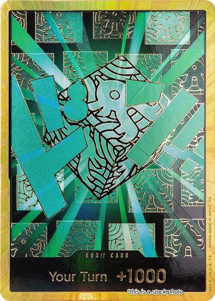 DON!! Card (Lim) (Gold)