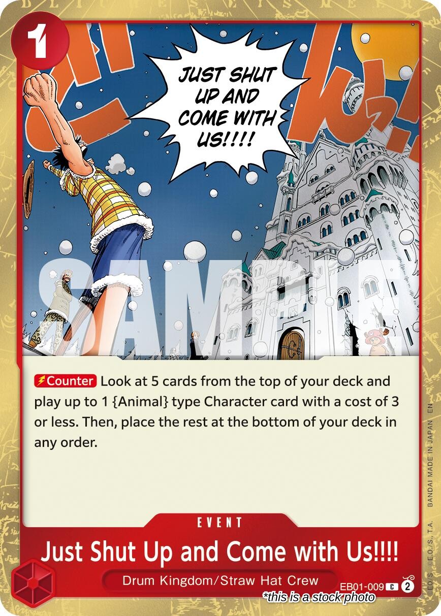 Just Shut Up and Come with Us!!!! (Pirate Foil)