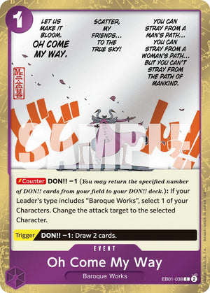 Oh Come My Way (Pirate Foil) [EB01-038] Premium Booster -The Best- Vol. 2