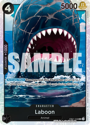 EB01-048 Laboon (Reprint) Super Rare
