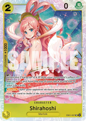 Shirahoshi (Reprint) [EB01-057] Premium Booster -The Best- Vol. 2
