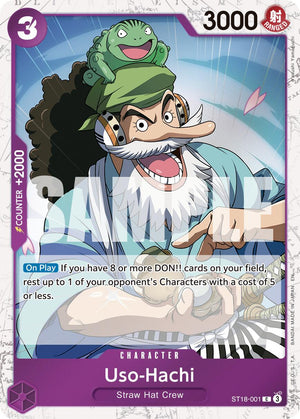 Uso-Hachi (Pirate Foil) [ST18-001] Premium Booster -The Best- Vol. 2