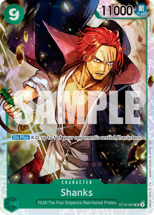 Shanks - ST16-004 (Reprint) [ST16-004] Premium Booster -The Best- Vol. 2