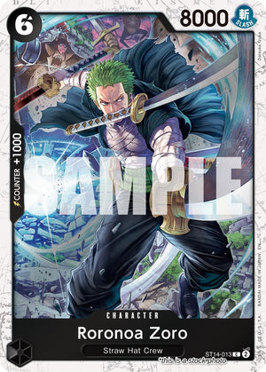 ST14-013 Roronoa Zoro (Pirate Foil) Common