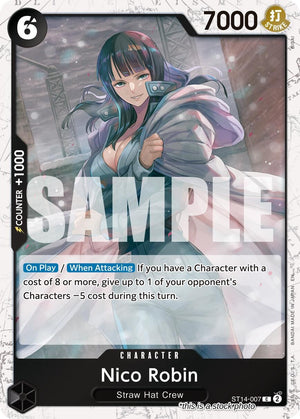 ST14-007 Nico Robin (Pirate Foil) Common