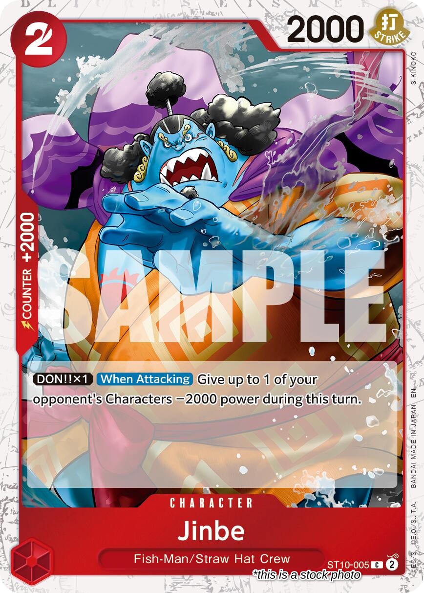ST10-005 Jinbe (Pirate Foil) Common