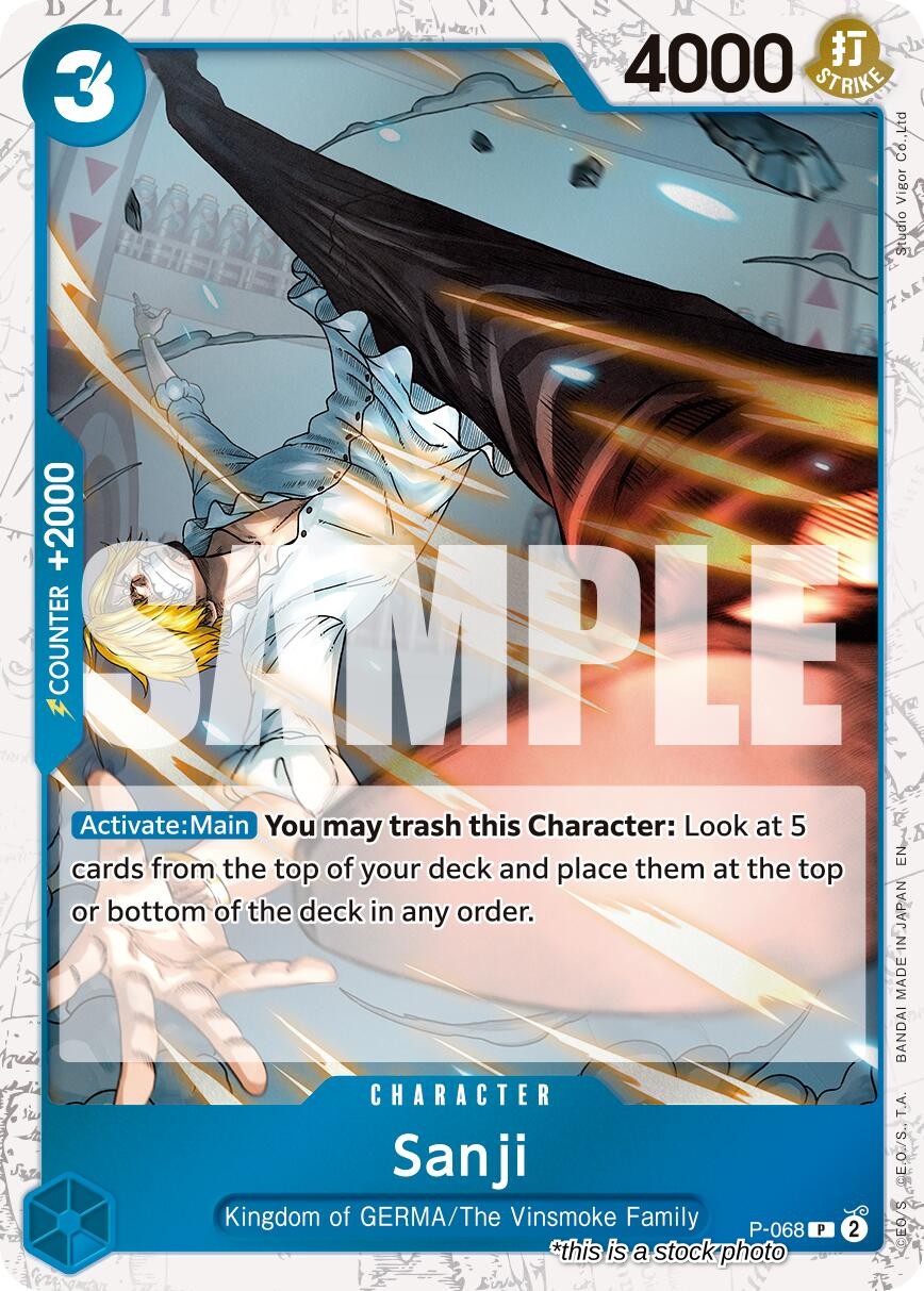 Sanji - P-068 (Pirate Foil)