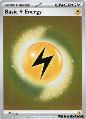 4 Basic Lightning Energy Common Reverse Holofoil
