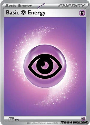 Normal Basic Psychic Energy - 005 [5 Near Mint ]