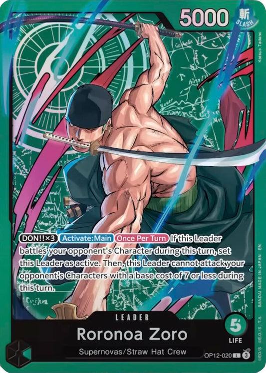 Roronoa Zoro - OP12-020 (Zoro Deck)
