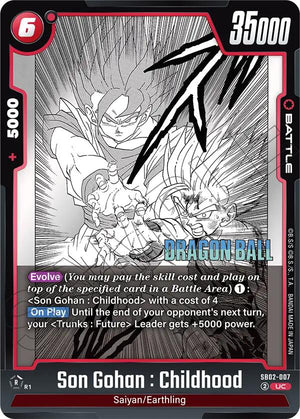 Son Gohan : Childhood - SB02-007 [SB02-007]