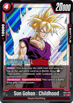 Son Gohan : Childhood - SB02-006 [SB02-006]