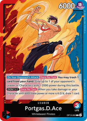 Portgas.D.Ace (002) [OP13-002] Carrying On His Will