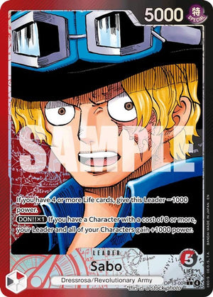 OP13-004 Sabo (004) (Alternate Art) Leader