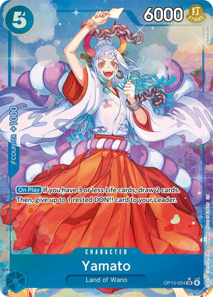Yamato (Alternate Art) [OP13-054] Carrying On His Will