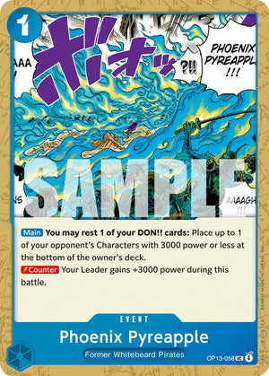 OP13-058 Phoenix Pyreapple Uncommon