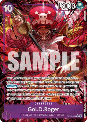 Gol.D.Roger (064) (Alternate Art) [OP13-064] Carrying On His Will