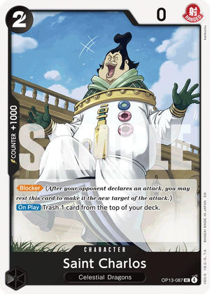 Saint Charlos [OP13-087] Carrying On His Will