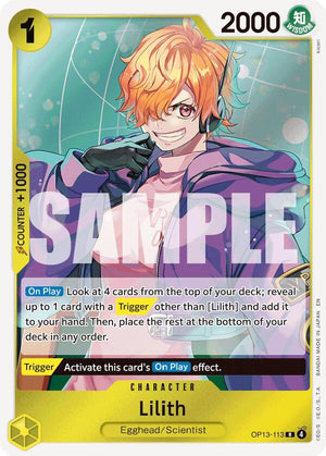 Lilith [OP13-113] Carrying On His Will