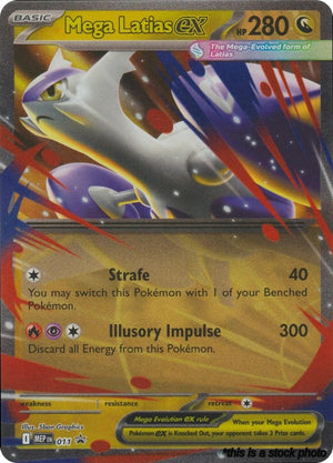 Promo Mega Latias ex - 011 [011 Near Mint ]