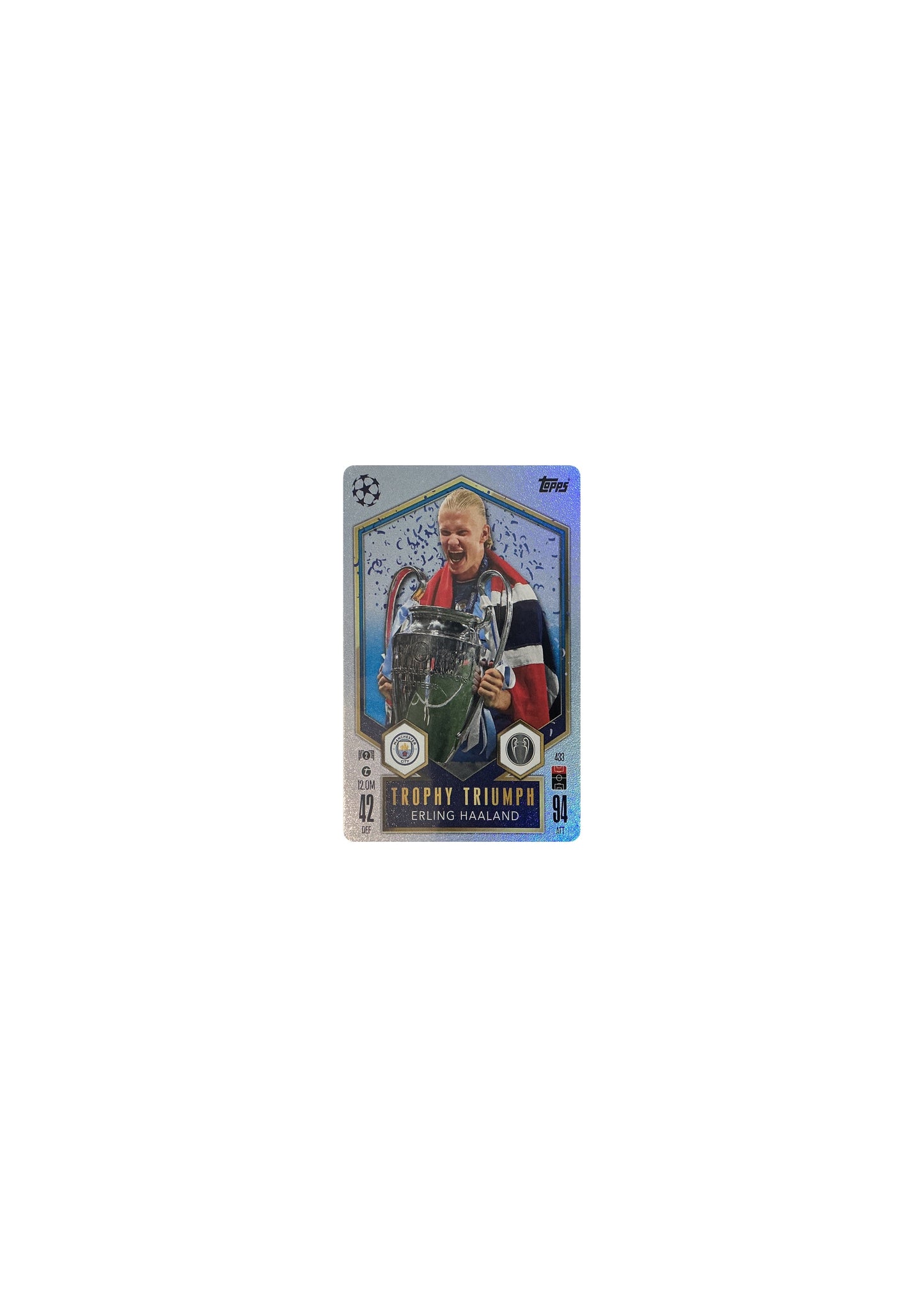 2024-25 Topps Match Attax UEFA Club Competitions #433 Erling Haaland
