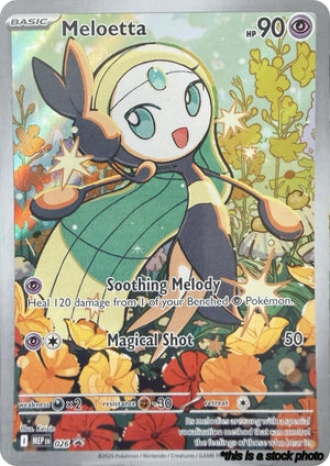 Illustration Rare Meloetta - 026 [026 Near Mint ]