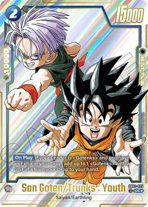 Son Goten/Trunks : Youth (Alternate Art) [SB02-025]