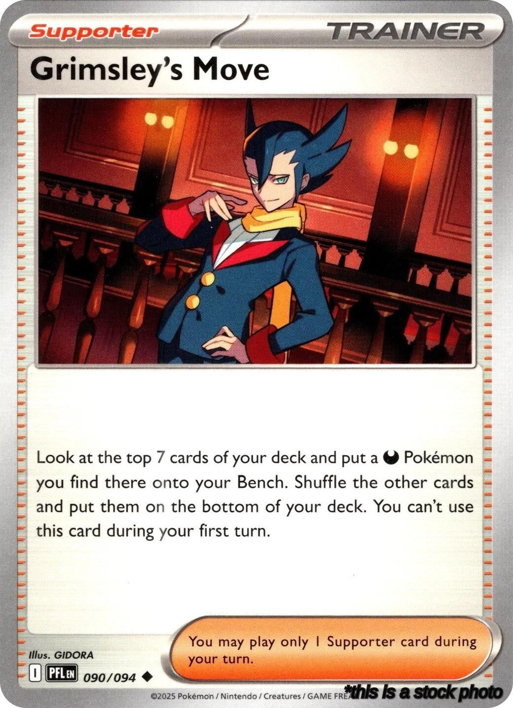 Uncommon Grimsley's Move [090/094 Near Mint ]