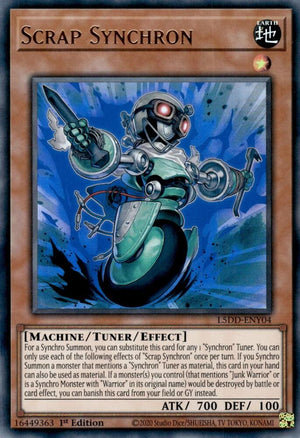 1st Edition Scrap Synchron [L5DD-ENY04 Near Mint] Ultra Rare