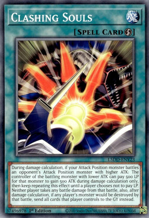 1st Edition Clashing Souls [L5DD-ENY23 Near Mint] Common / Short Print