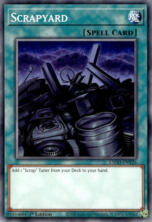 1st Edition Scrapyard [L5DD-ENY26 Near Mint] Common / Short Print