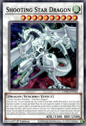 1st Edition Shooting Star Dragon [L5DD-ENY40 Near Mint] Common / Short Print