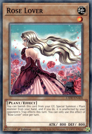 1st Edition Rose Lover [L5DD-ENA04 Near Mint] Common / Short Print