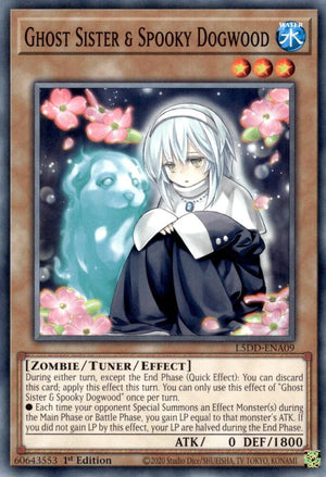 1st Edition Ghost Sister & Spooky Dogwood [L5DD-ENA09 Near Mint] Common / Short Print