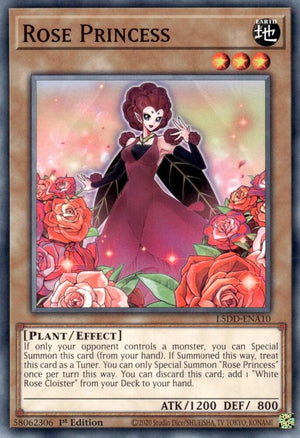 1st Edition Rose Princess [L5DD-ENA10 Near Mint] Common / Short Print