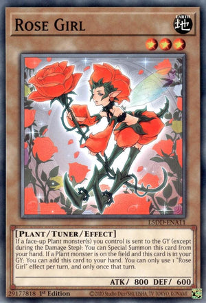 1st Edition Rose Girl [L5DD-ENA11 Near Mint] Common / Short Print