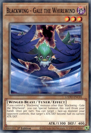 1st Edition Blackwing - Gale the Whirlwind [L5DD-ENC01 Near Mint] Common / Short Print