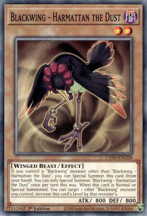1st Edition Blackwing - Harmattan the Dust [L5DD-ENC08 Near Mint] Common / Short Print