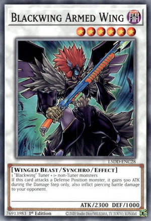 1st Edition Blackwing Armed Wing [L5DD-ENC28 Near Mint] Common / Short Print