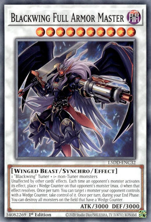 1st Edition Blackwing Full Armor Master [L5DD-ENC32 Near Mint] Common / Short Print