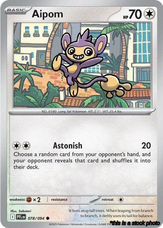078/094 Aipom Common Normal