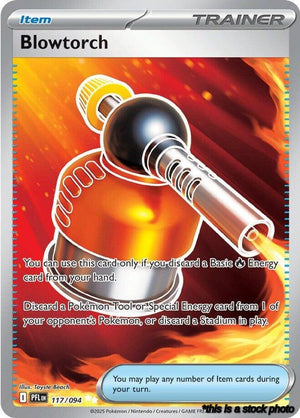 117/094 Blowtorch Ultra Rare Holofoil