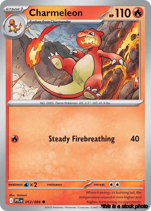Common Charmeleon [012/094 Near Mint ]
