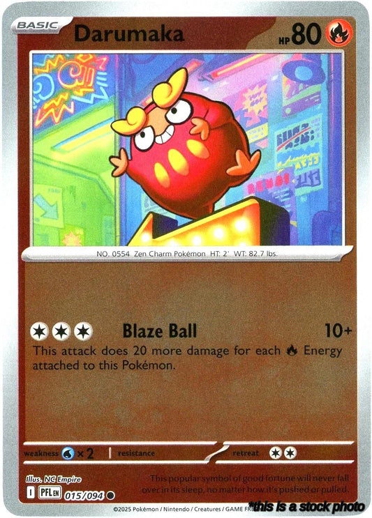 015/094 Darumaka Common Reverse Holofoil