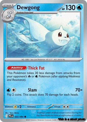 022/094 Dewgong Common Normal