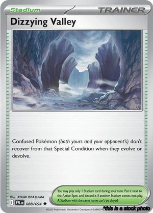 Uncommon Dizzying Valley [088/094 Near Mint ]