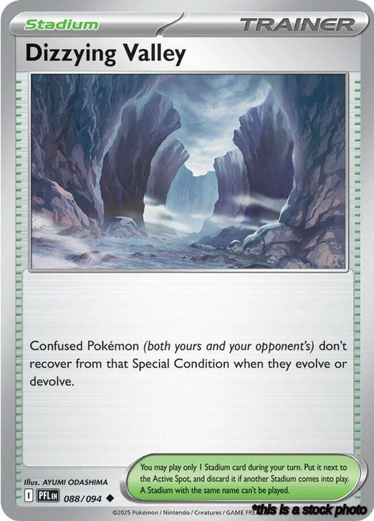 Uncommon Dizzying Valley [088/094 Near Mint ]